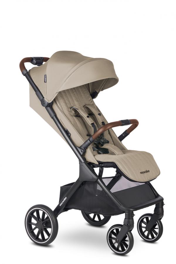 EASYWALKER Kočík športový Jackey2 XL Pearl Taupe + PETITE&MARS fusak Jibot ZADARMO 