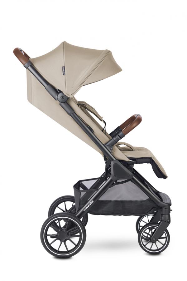 EASYWALKER Kočík športový Jackey2 XL Pearl Taupe + PETITE&MARS fusak Jibot ZADARMO 