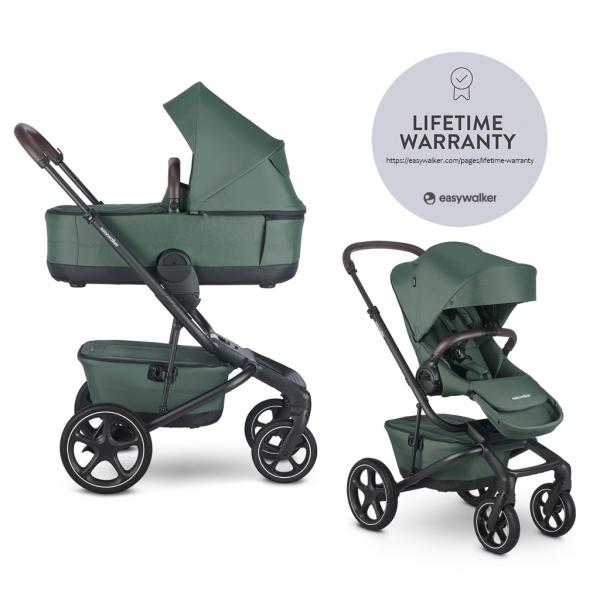 EASYWALKER Kočík kombinovaný Jimmey 2v1 Pine Green LITE RWS 
