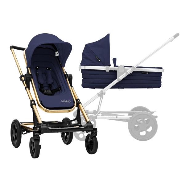 Britax-römer SET Kočík Seed Papilio Copper, Black/Dark Navy 