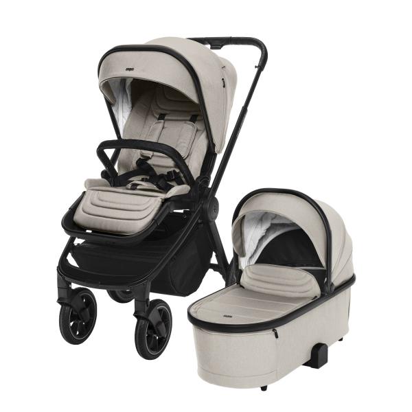 Zopa Set Športový kočík Move Cross 3 + korba XL 3 + adaptéry, Ivory Beige 