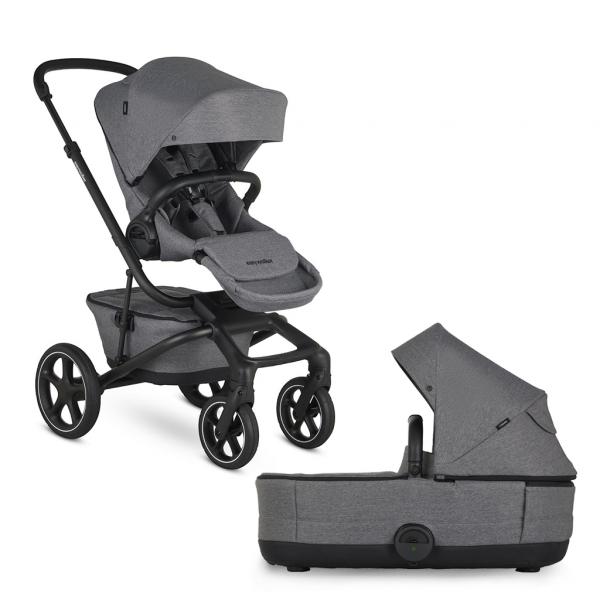EASYWALKER Kočík kombinovaný Jimmey 2v1 Iris Grey LITE RWS 