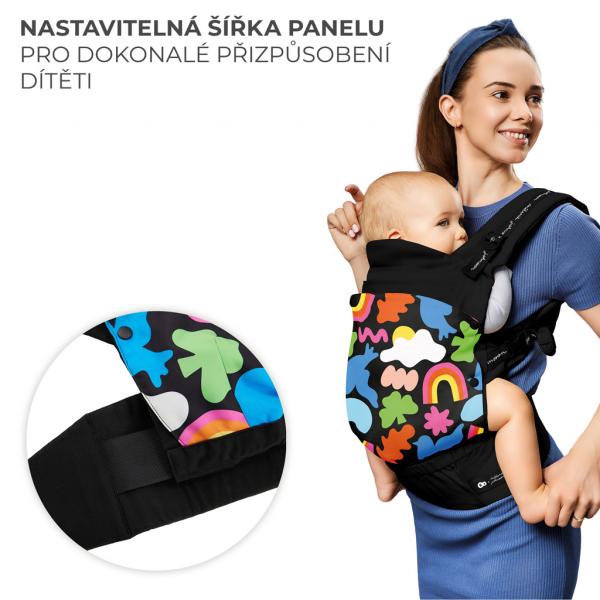 KINDERKRAFT Nosič detí Huggy Happy shapes 