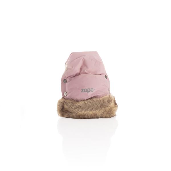 Zopa Zimné rukavice Fluffy 2, Old Pink 