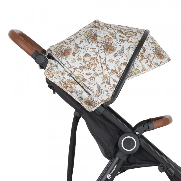 PETITE&MARS Strieška ku kočíku Street2 Limited 100 ELEGANT BIRDS 