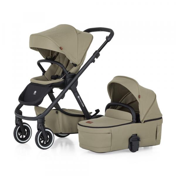 PETITE&MARS SET LITE Kočík kombinovaný ICON 2V1 AIR Mossy Green 