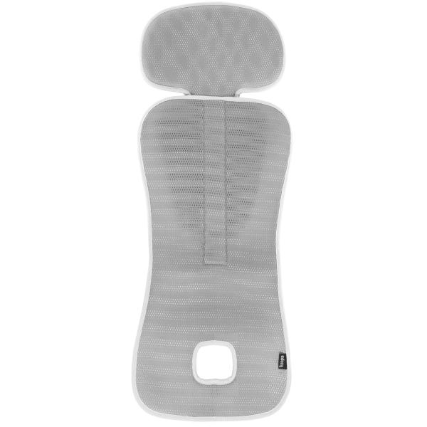 Zopa priedušná podložka do autosedačky Breeze sk. 2/3, Ice Grey 