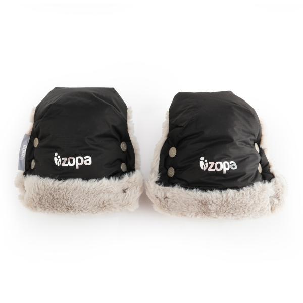Zimné rukavice Fluffy, Night Black 