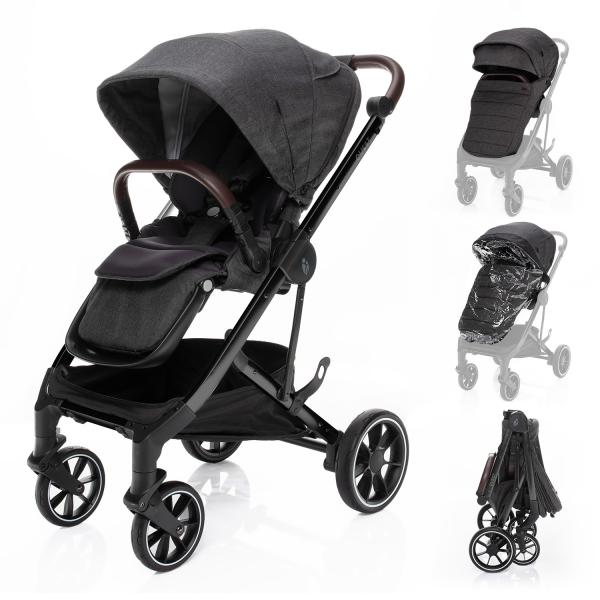 Zopa športový kočík Quest, Vulcan Black/Black 