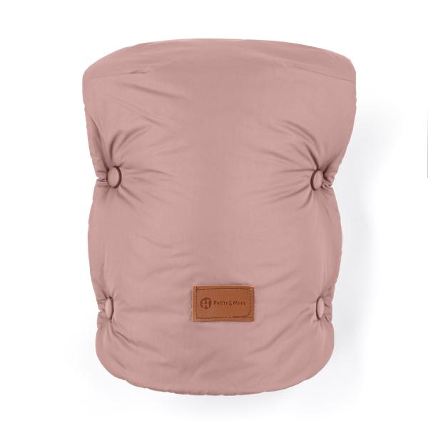 PETITE&MARS Rukávnik / rukavice Jasie na kočík Dusty Pink 
