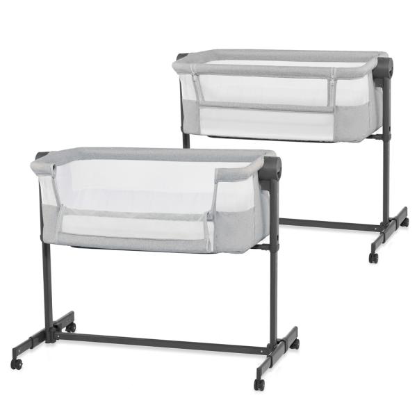 KINDERKRAFT Postieľka detská polohovateľná Neste Up2 Light Grey 