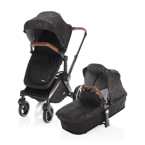 Zopa SET Podvozok Evoque + Farebný set ku kočíku Evoque, S/BR_Butterfly 
