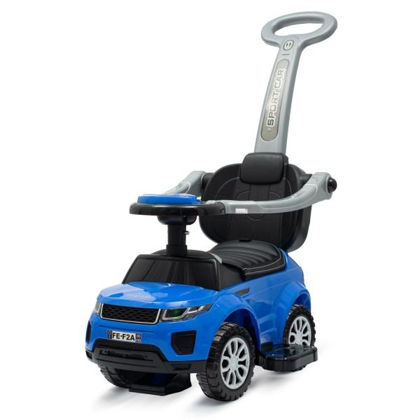 Detské hrajúce vozítko 3v1 Baby Mix Plus modré 