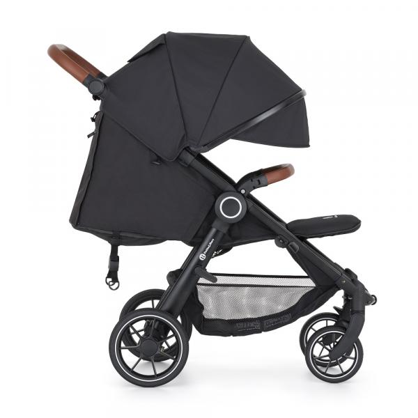 PETITE&MARS Kočík športový Street2 RWS Oak Perfect Black  + PETITE&MARS fusak Jibot ZADARMO 