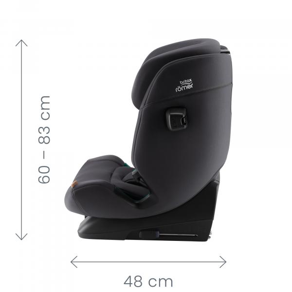 Britax-römer Autosedačka Advansafix Pro Classic, Deep Black 