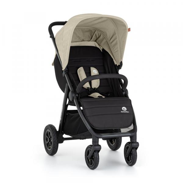 PETITE&MARS Kočík športový Airwalk2 Sahara Beige + PETITE&MARS fusak Jibot ZADARMO 