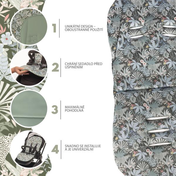 Zopa Vložka do kočíka Easy, Madagaskar Green 