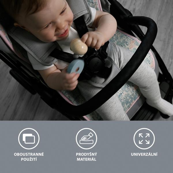 Zopa Priedušná vložka do kočíka Breeze, Emoji Beige 