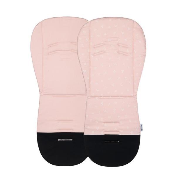 PETITE&MARS Vložka do kočíka Foamy Pink Queen 