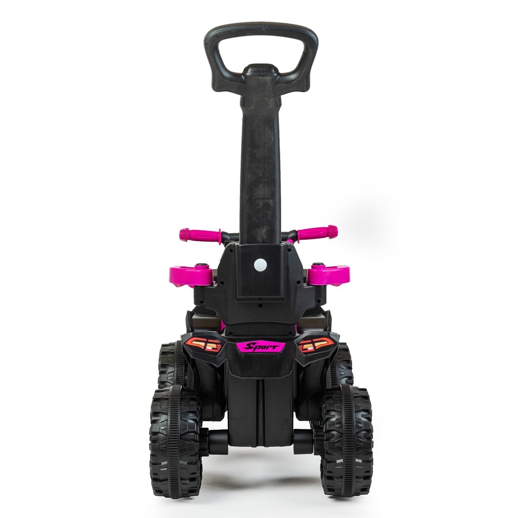 Detské odrážadlo s vodiacou tyčou Baby Mix Mega modré 