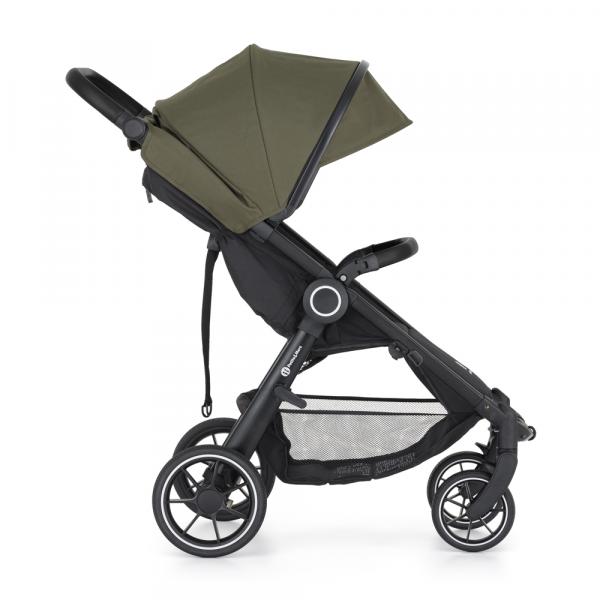 PETITE&MARS Kočík športový Street2 RWS Black Mature Olive + PETITE&MARS fusak Jibot ZADARMO 