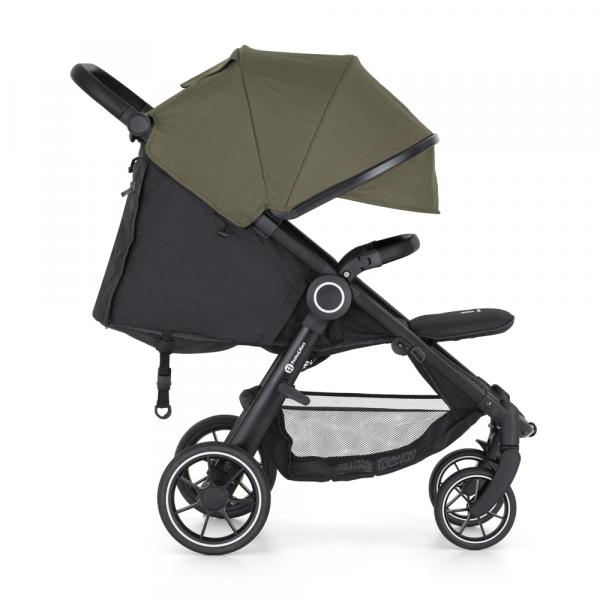 PETITE&MARS Kočík športový Street2 RWS Black Mature Olive + PETITE&MARS fusak Jibot ZADARMO 