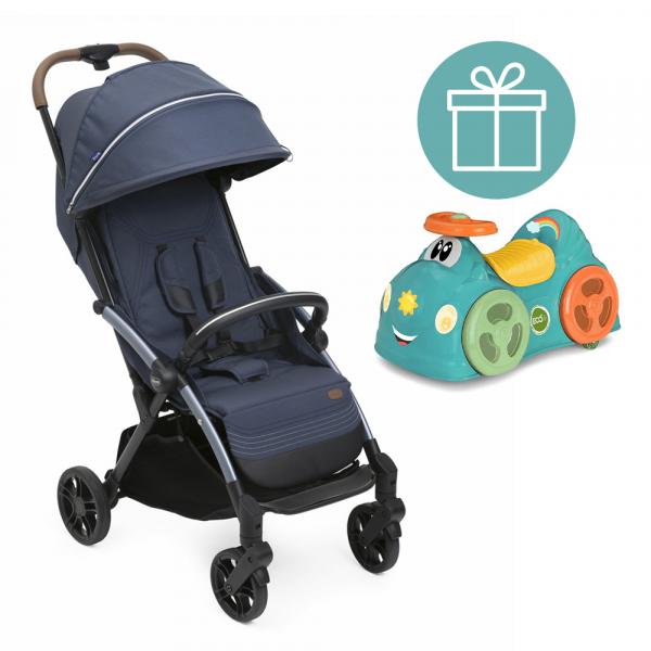 CHICCO Kočík športový Goody Xplus - Radiant Blue + odrážadlo Chicco All around ZADARMO 