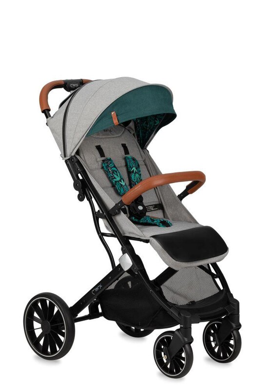 MoMi - Športový kočík ESTELLE Dakar Gray Jungle 