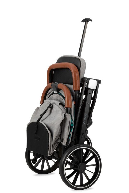 MoMi - Športový kočík ESTELLE Dakar Gray Jungle 