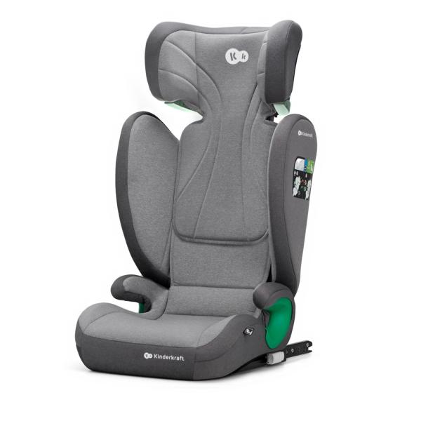 KINDERKRAFT Autosedačka Junior Fix 2 100-150 cm 2023 Rocket Grey 