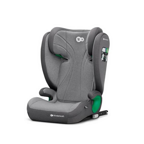 KINDERKRAFT Autosedačka Junior Fix 2 100-150 cm 2023 Rocket Grey 