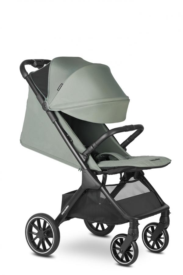 EASYWALKER Kočík športový Jackey2 XL Agave Green + PETITE&MARS fusak Jibot ZADARMO 