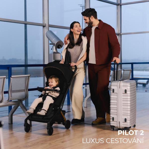 KINDERKRAFT SELECT Kočík športový Pilot 2 Grey 