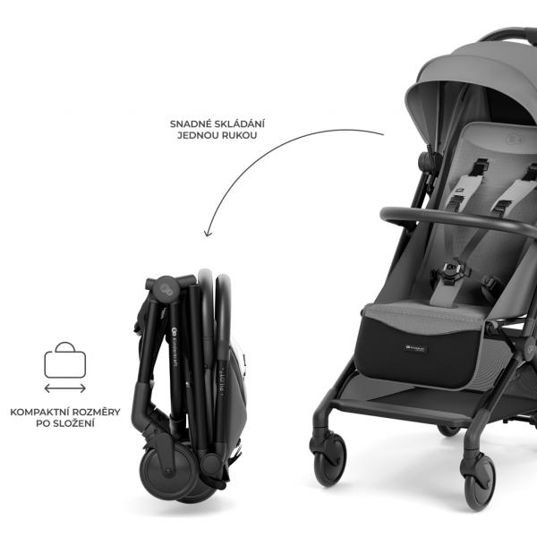 KINDERKRAFT SELECT Kočík športový Pilot 2 Grey 
